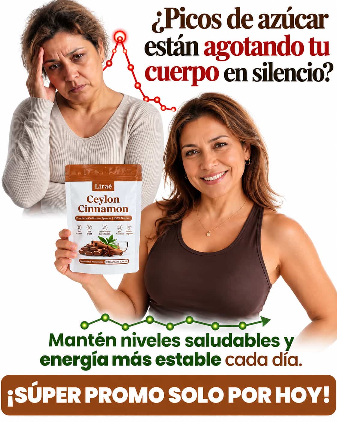 Suplemento de Aceite de Canela -Potencia Máxima tu Bienestar Metabólico y Antioxidante