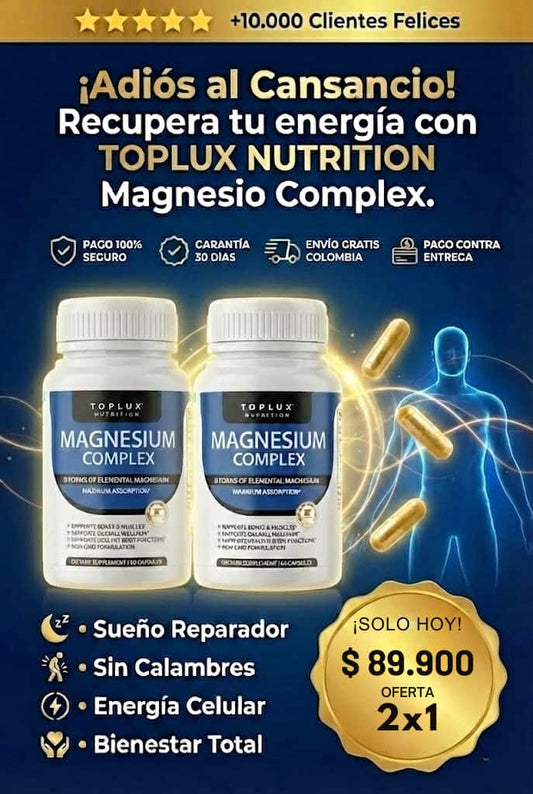 Magnesium Complex 2x1 Importado