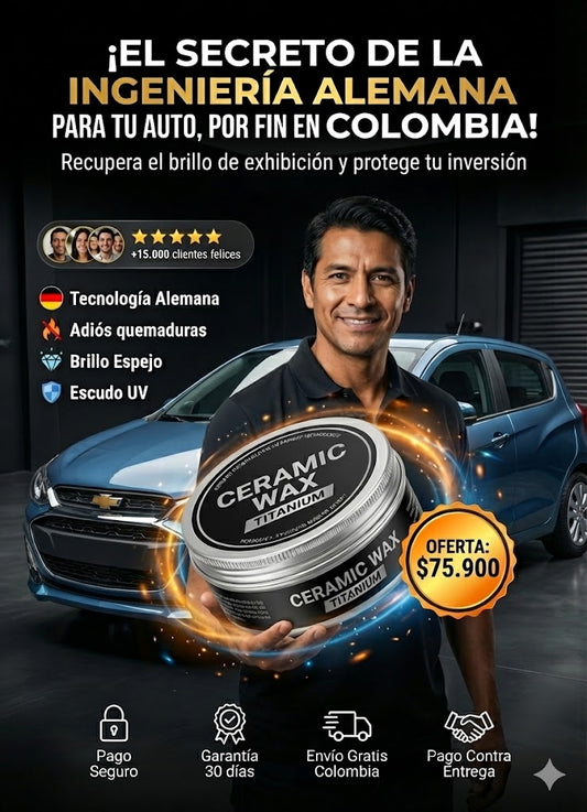 Ceramic Wax Cera Restauradora de Titanium : Quita Manchas